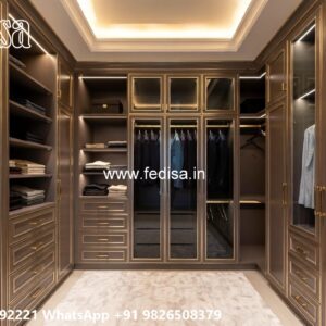 Contemporary Wardrobe Design with Smart Lighting No-5682