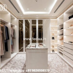 Stylish Wardrobe Design for Luxury Apartments No-5686