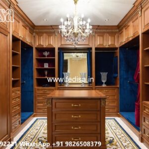 Stylish Wardrobe Design with Luxury Storage Features No-5693