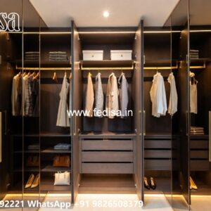 Smart Wooden Wardrobes No-5796