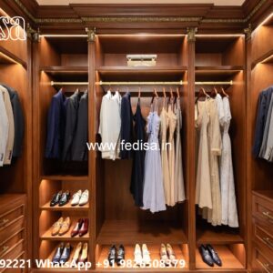 Elegant Wooden Wardrobes No-5949