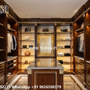 Antique Wooden Wardrobe Design Ideas No-6002