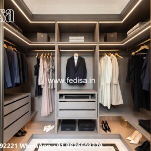 Traditional Wardrobe Design with Luxury Finish No-6006