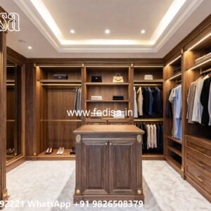 Handcrafted Wooden Wardrobe Design Inspiration No-6011