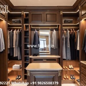 Classic Wardrobe Design with Elegant Detailing No-6015