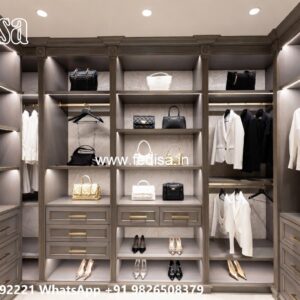 Royal Wooden Wardrobe Design Ideas No-6018