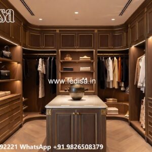 Elegant Wooden Wardrobe Design Concepts No-6021