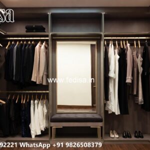 Classic Wardrobe Design with Premium Wood No-6040