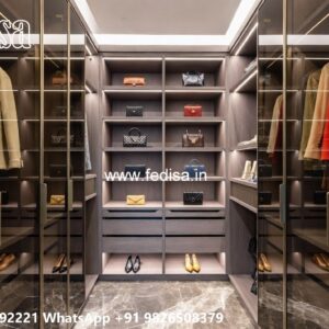 Wooden Wardrobe Design with Classic Elegance No-6043