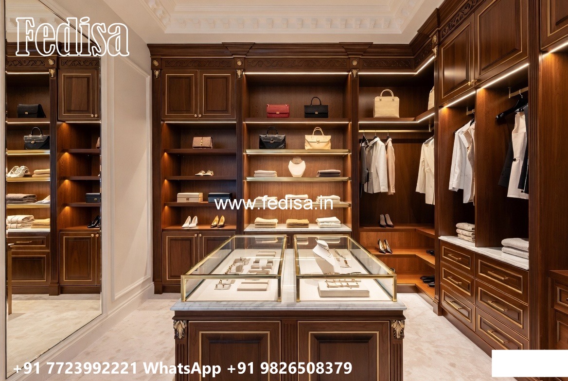 Antique Wooden Wardrobe Design for Homes No-6050