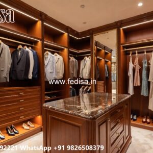 Classic Wardrobe Design with Sliding Doors No-6055