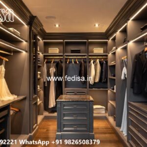 Elegant Closet Design with Classic Details No-6071