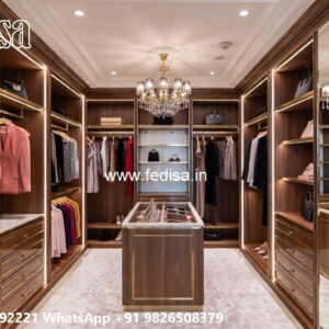 Elegant Wooden Wardrobe for Luxury Homes No-6077