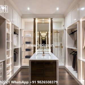 Traditional Wooden Wardrobe with Luxury Finish No-6083