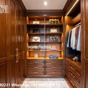 Classic Closet Design with Functional Elegance No-6093