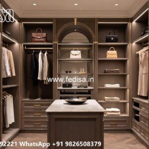 Classic Wardrobe Design with Luxury Storage No-6097