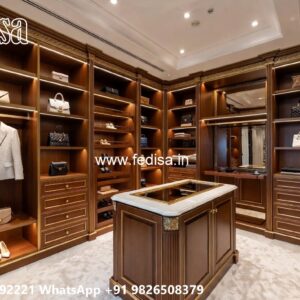 Luxury Bedroom Closet with Classic Appeal No-6106
