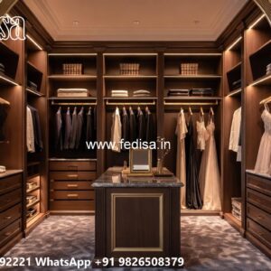 Vintage Closet Design with Rich Texture No-6120