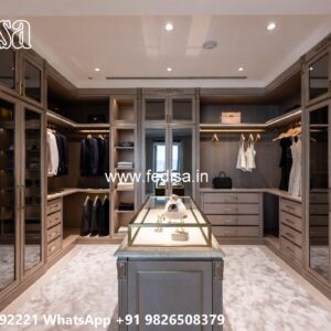 Elegant Wardrobe Design with Handcrafted Beauty No-6122