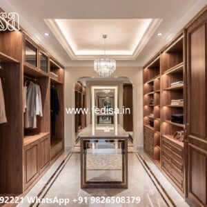 Classic Wooden Wardrobe with Elegant Decor No-6125