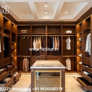 Classic Wardrobe Design with Artistic Finish No-6128