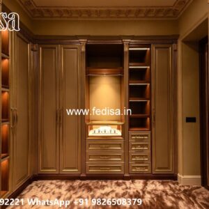 Elegant Wooden Closet for Spacious Bedrooms No-6129