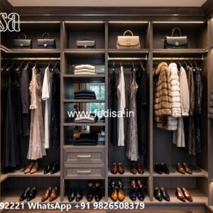 Classic Wardrobe Design with Decorative Accents No-6132