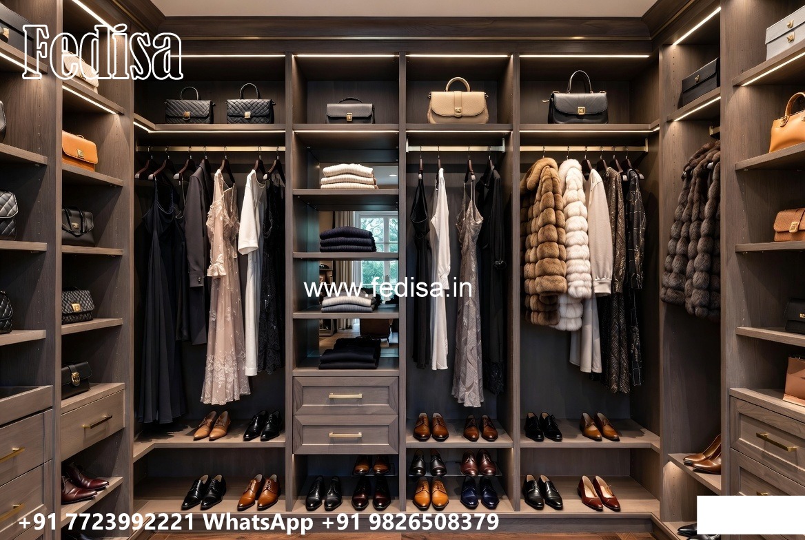 Classic Wardrobe Design with Decorative Accents No-6132