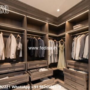 Luxury Wardrobe Design with Royal Inspiration No-6160