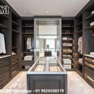Timeless Closet Design with Decorative Features No-6161