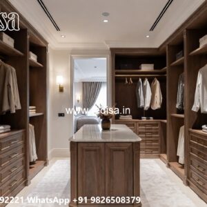 Classic Wooden Closet with Elegant Texture No-6183