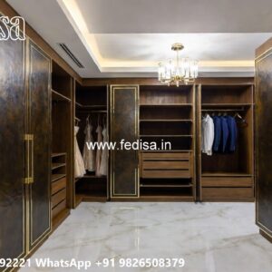 Premium Wooden Closet with Classic Finish No-6191