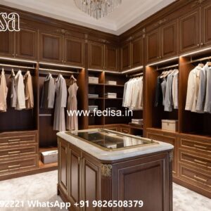 Classic Wardrobe Design with Vintage Luxury No-6198