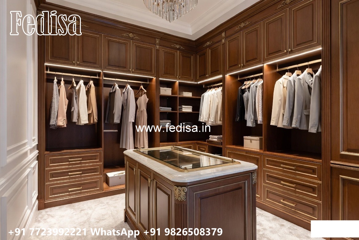 Classic Wardrobe Design with Vintage Luxury No-6198