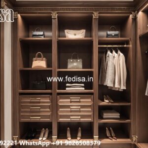 Vintage Luxury Wardrobe with Artistic Touch No-6221