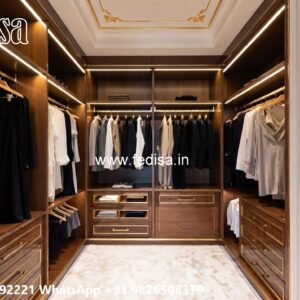 Luxury Wardrobe Design with Antique Beauty No-6224