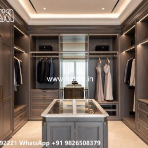 Premium Classic Closet with Wooden Finish No-6226