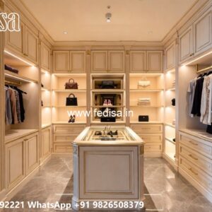 Classic Wardrobe Design with Rich Wooden Style No-6230