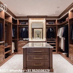 Traditional Luxury Closet with Wooden Beauty No-6242