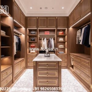 Royal Style Wardrobe with Decorative Finish No-6251