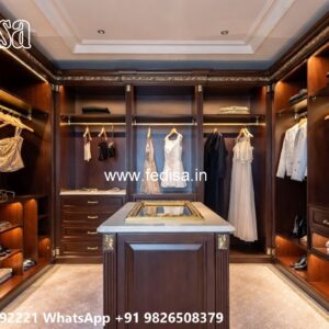 Timeless Wooden Closet with Rich Texture No-6258