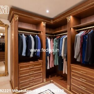 Classic Wardrobe Design with Elegant Organization No-6271