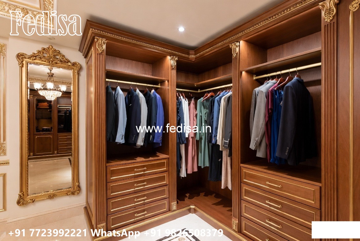 Classic Wardrobe Design with Elegant Organization No-6271