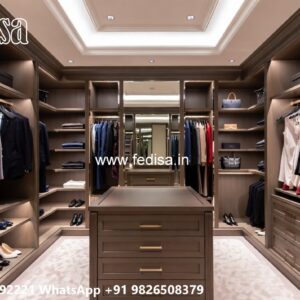 Classic Wardrobe Design with Wooden Sophistication No-6283