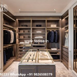 Traditional Closet Design with Artistic Beauty No-6284
