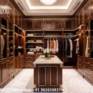 Elegant Closet Design with Premium Features No-6293