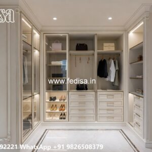 Luxury Walk In Wardrobe Design Inspiration No-6307