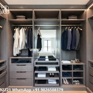 Smart Wardrobe Design Ideas for Compact Bedrooms No-6313
