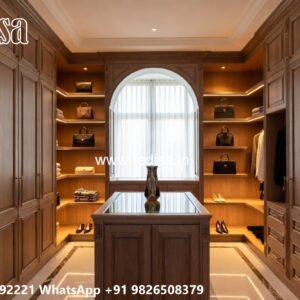 Stunning Wardrobe Design with Decorative Panels No-6319