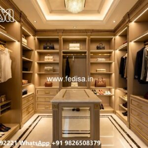 Sophisticated Wardrobe Design for Stylish Bedrooms No-6325